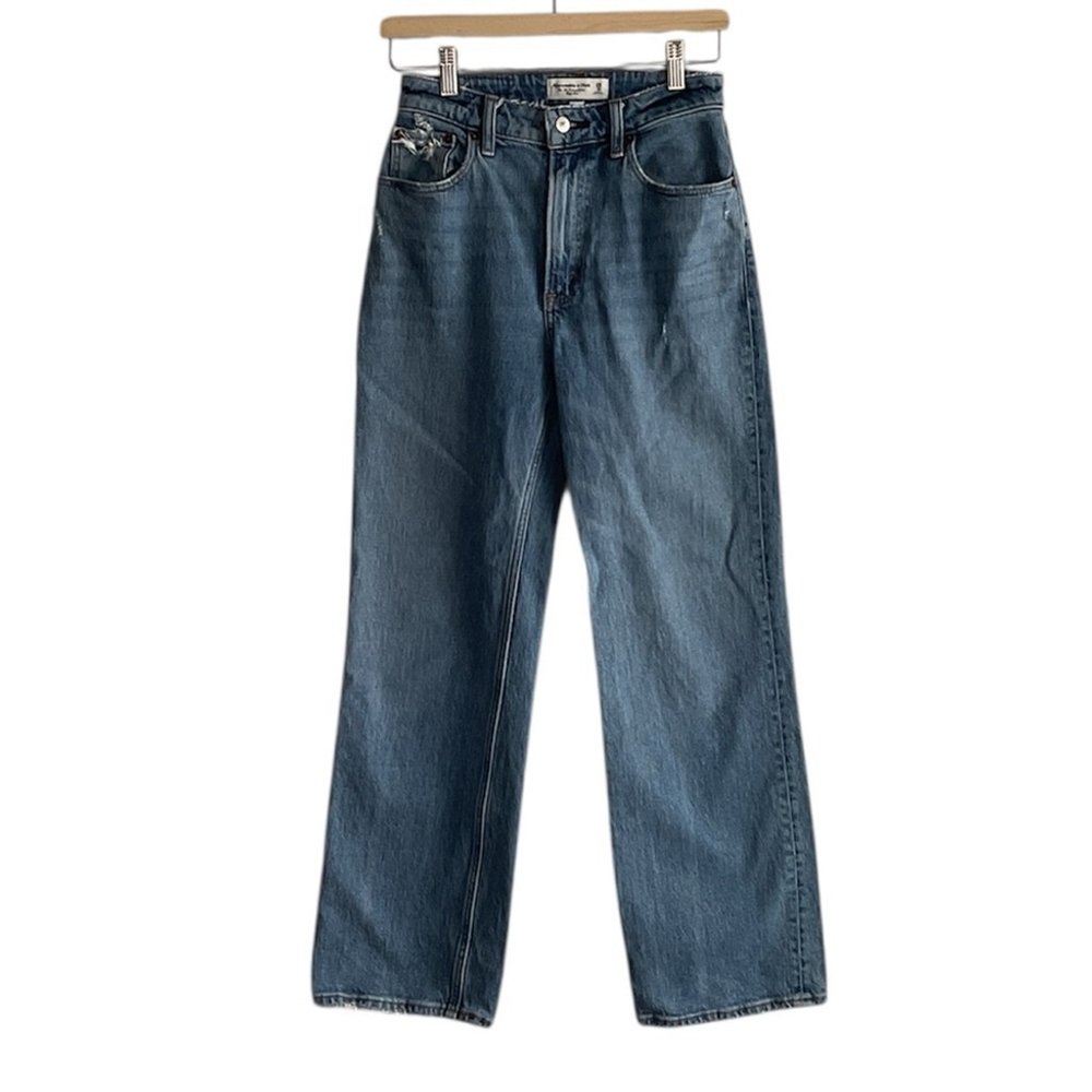 Abercrombie & Fitch High Rise Blue Jeans